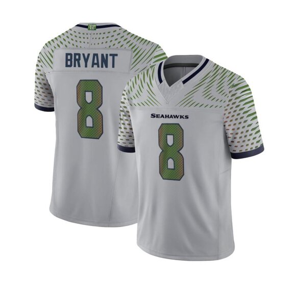 Mens or Youths Choose Coby Bryant Vapor Stitched Jersey Grey